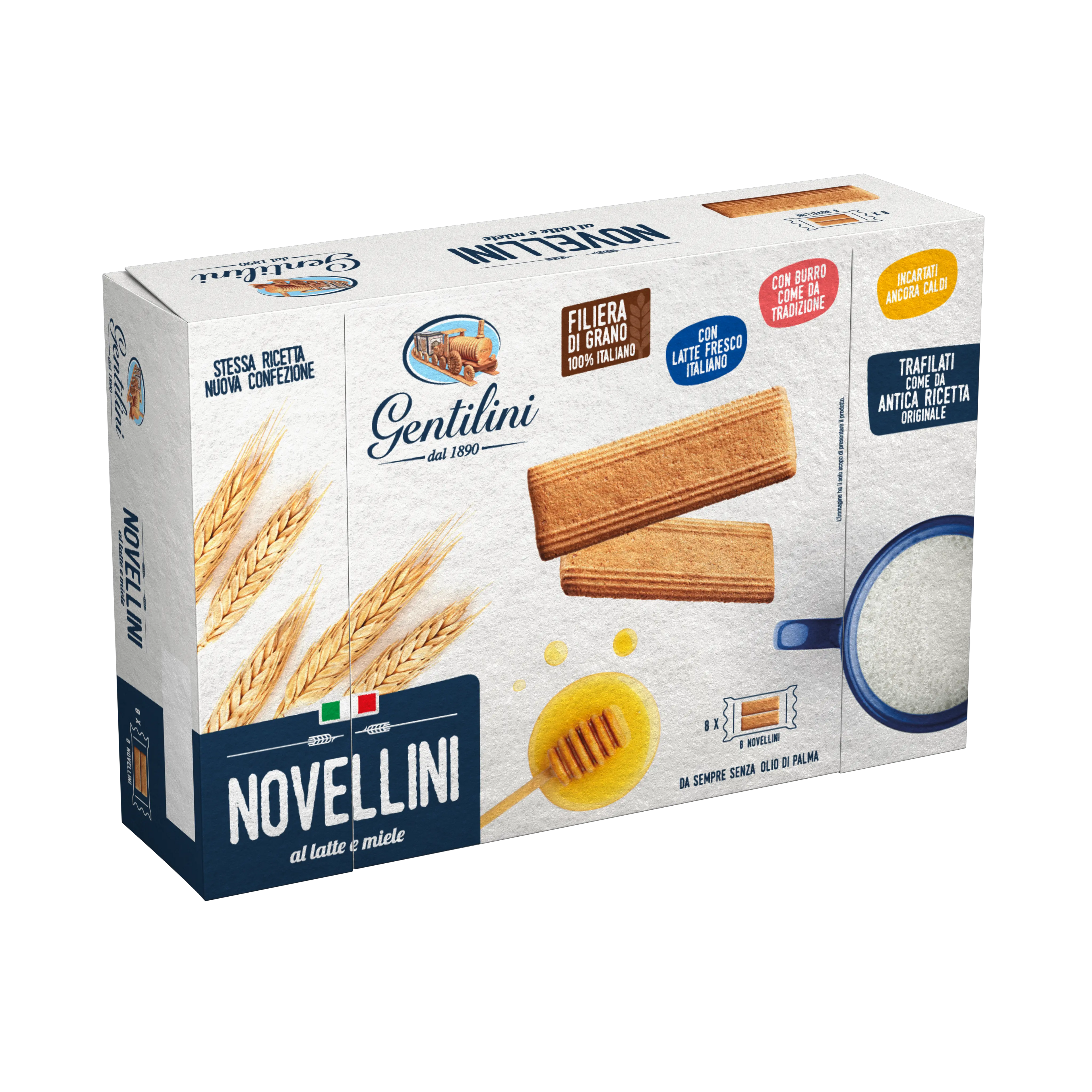 Novellini al latte e miele