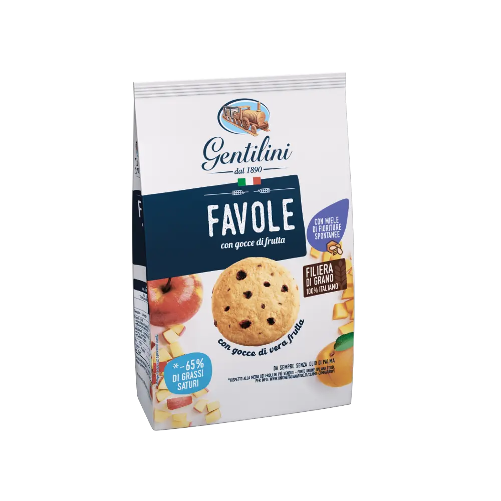 Favole con gocce di frutta